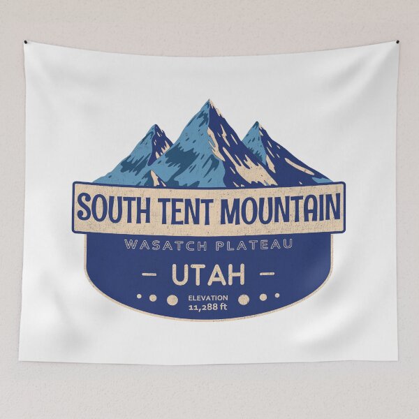 Item preview, South Tent Mountain, Wasatch Plateau, Utah, Mountain Design designed and sold by Wanderful-roads.