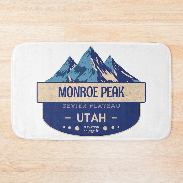 Item preview, Monroe Peak, Sevier Plateau, Utah, Mountain Design designed and sold by Wanderful-roads.