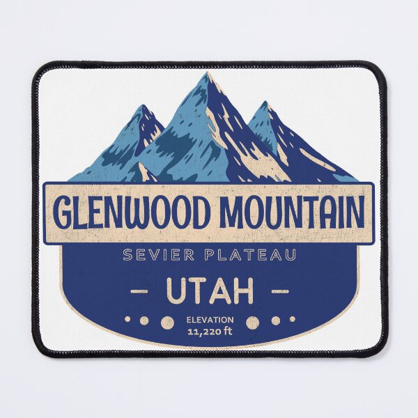 Item preview, Glenwood Mountain, Sevier Plateau, Utah, Mountain Design designed and sold by Wanderful-roads.