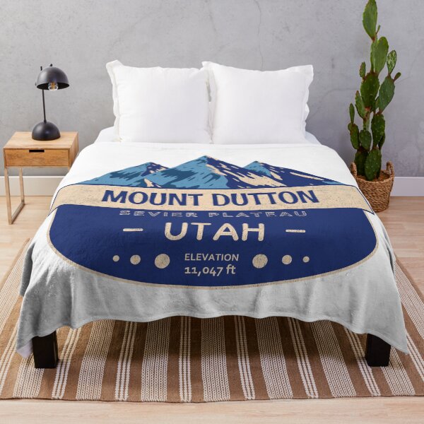Item preview, Mount Dutton, Sevier Plateau, Utah, Mountain Design designed and sold by Wanderful-roads.