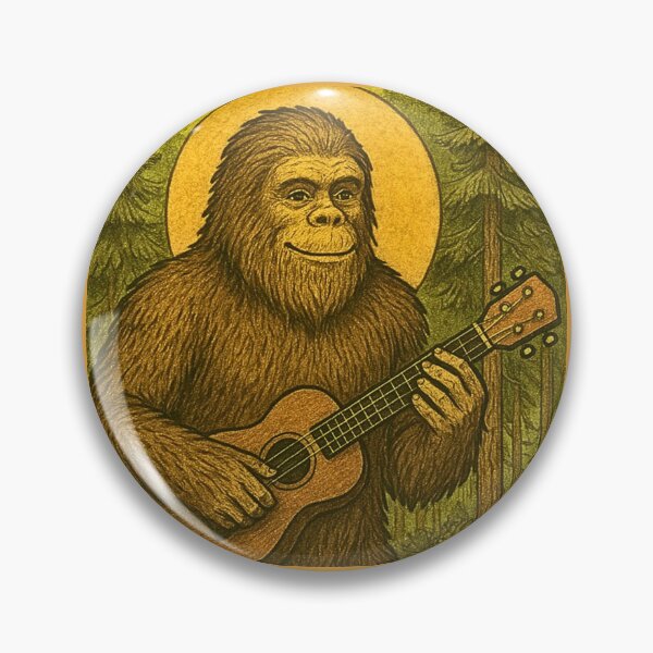 Item preview, Unleash Your Inner Legend with This Hilarious Design! Bigfoot's Mountain Melodies! designed and sold by PegLeg-Montys.