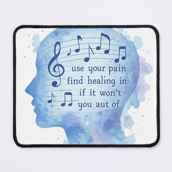 Item preview, Lyric Analysis Therapy - Music Psychology Art - Counselor Gift | Mental Health Support designed and sold by TONSNAP.
