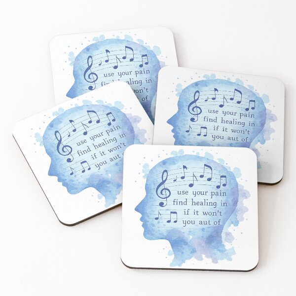Item preview, Lyric Analysis Therapy - Music Psychology Art - Counselor Gift | Mental Health Support designed and sold by TONSNAP.