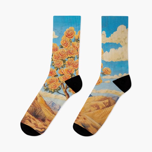 Item preview, A surreal design of a tree with many flowers in a desert. designed and sold by HEMRO.