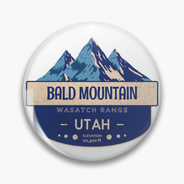 Item preview, Bald Mountain, Wasatch Range, Utah, Mountain Design designed and sold by Wanderful-roads.