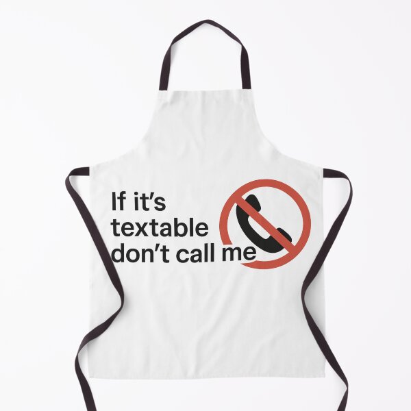 Item preview, If It’s Textable Don’t Call Me Funny Quote designed and sold by Nuvijo.
