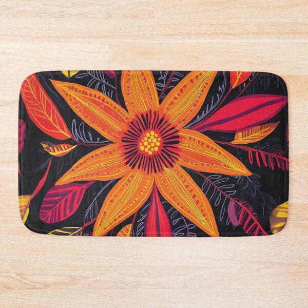 Item preview, A vibrant design of a geometrically arranged floral pattern. designed and sold by HEMRO.