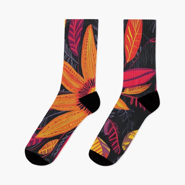 Item preview, A vibrant design of a geometrically arranged floral pattern. designed and sold by HEMRO.