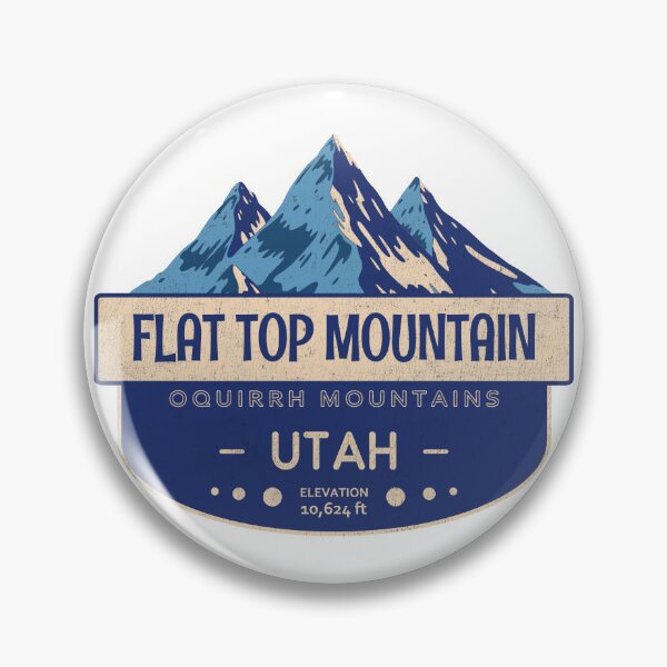 Item preview, Flat Top Mountain, Oquirrh Mountains, Utah, Mountain Design designed and sold by Wanderful-roads.