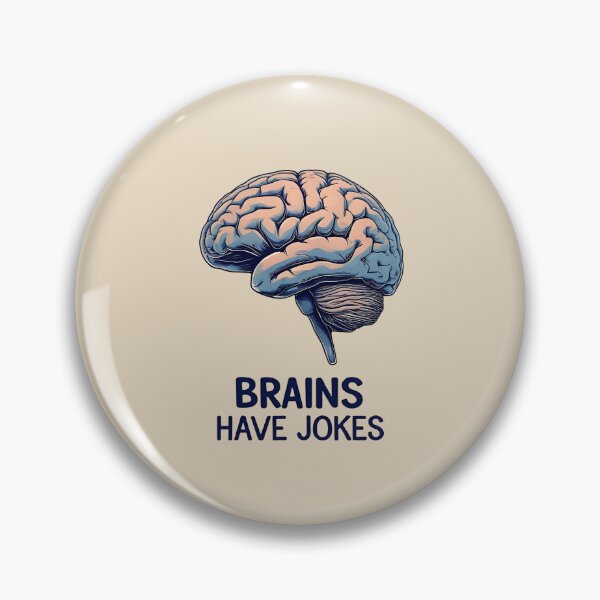 Item preview, Brains have jokes designed and sold by musthavewords.
