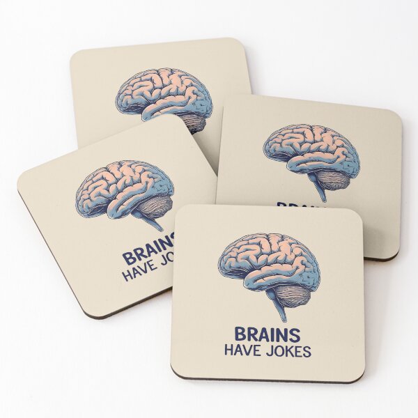 Item preview, Brains have jokes designed and sold by musthavewords.