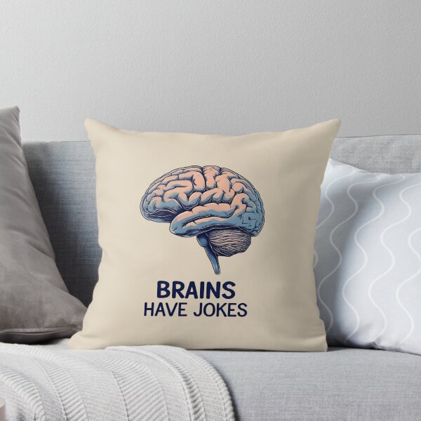 Item preview, Brains have jokes designed and sold by musthavewords.