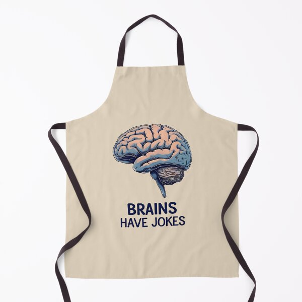 Item preview, Brains have jokes designed and sold by musthavewords.
