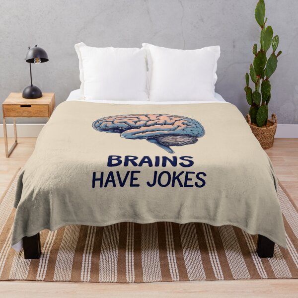 Item preview, Brains have jokes designed and sold by musthavewords.