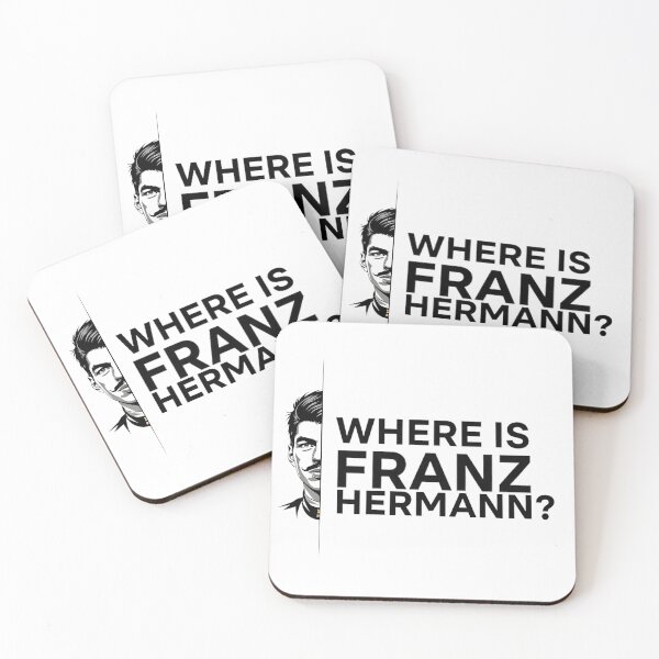Item preview, Where is Franz Hermann? F1 Meme designed and sold by Studio F1Grid.