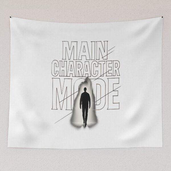 Item preview, Main Character Mode | Cinematic Streetwear Design designed and sold by Midnight-Supply.