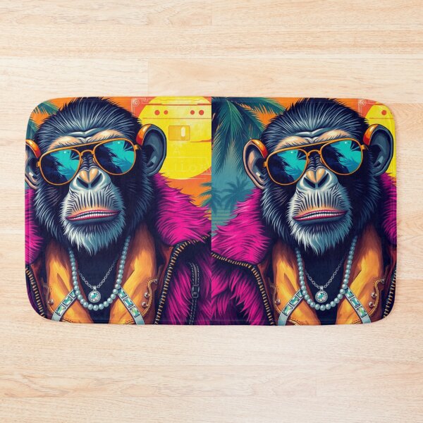 Item preview, ? 80s Chimpanzee Vibes – Retro Cassette Aesthetic designed and sold by Tiwtiws.