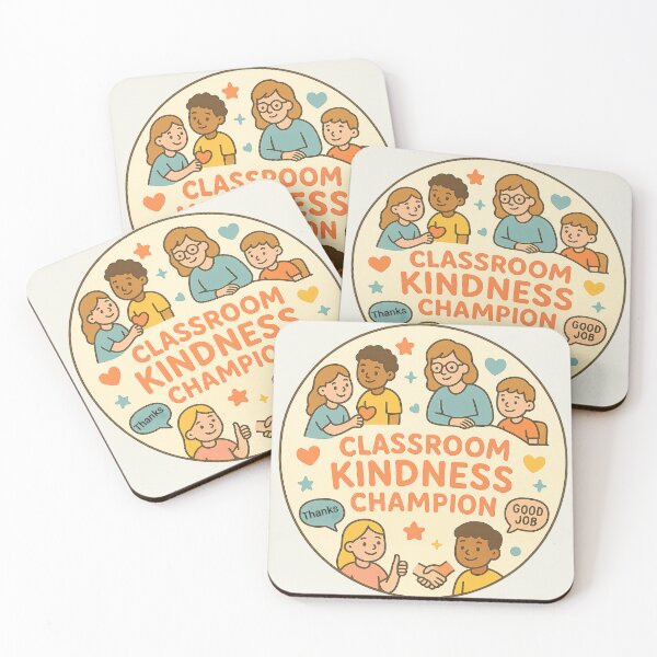 Item preview, Classroom Kindness Champion | Teacher Appreciation | School Motivation Sticker designed and sold by Feline Rockstars.