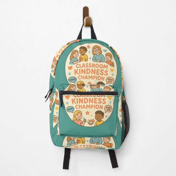 Item preview, Classroom Kindness Champion | Teacher Appreciation | School Motivation Sticker designed and sold by Feline Rockstars.