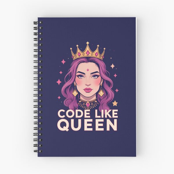 Item preview, Code like queen designed and sold by musthavewords.