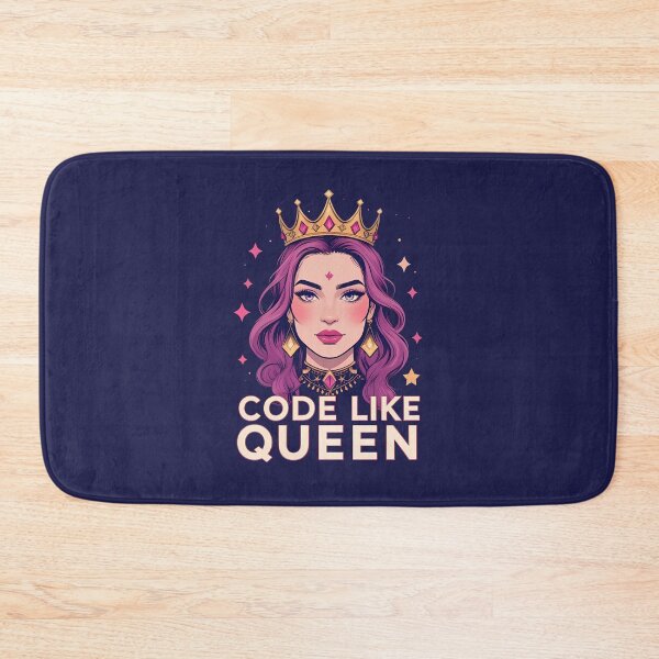 Item preview, Code like queen designed and sold by musthavewords.