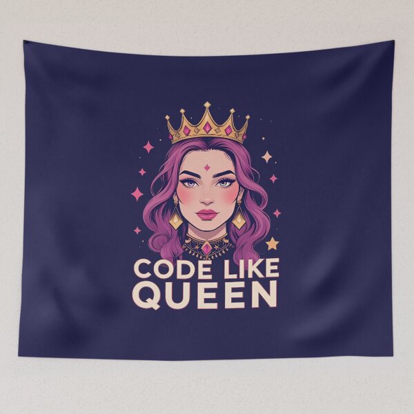 Item preview, Code like queen designed and sold by musthavewords.