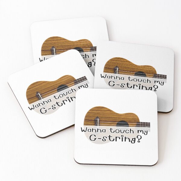 Item preview, Wanna Touch My G-string Funny Ukulele Design designed and sold by PegLeg-Montys.