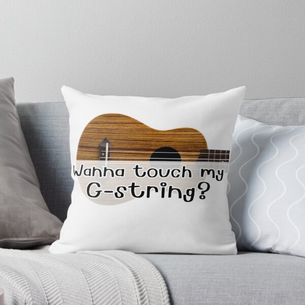 Item preview, Wanna Touch My G-string Funny Ukulele Design designed and sold by PegLeg-Montys.