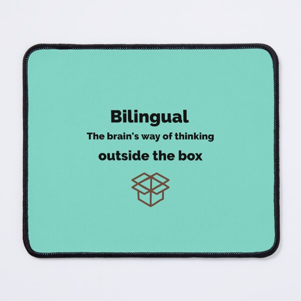 Item preview, Bilingual — The Brain’s Way of Thinking Outside the Box designed and sold by Novel Works Studio.