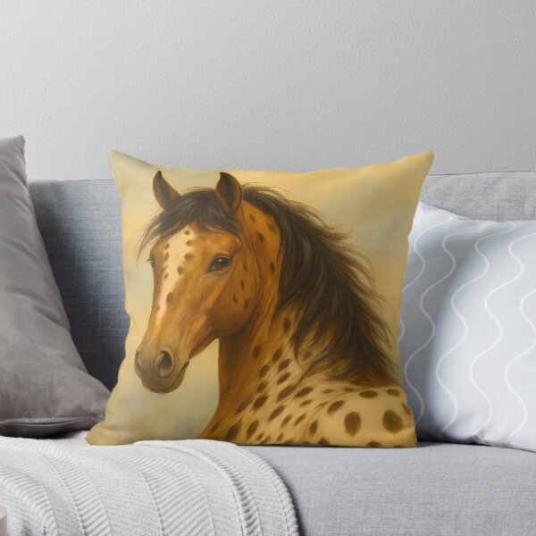 Item preview, Appaloosa Horse Portrait – Nez Perce Heritage Equine Art by Randa Lee Creative designed and sold by Randa Lee Creative.