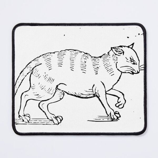 Item preview, Medieval cat designed and sold by HeathWayPrints.