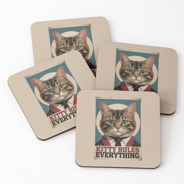 Item preview, Kitty rules everything designed and sold by musthavewords.