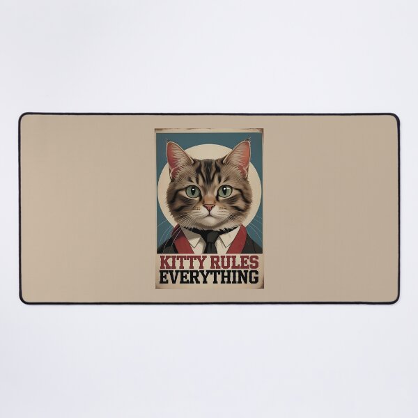 Item preview, Kitty rules everything designed and sold by musthavewords.