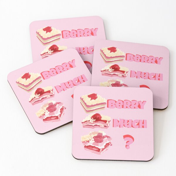Item preview, Strawberry Cake Stages with Funny Quote designed and sold by Bambooartist.