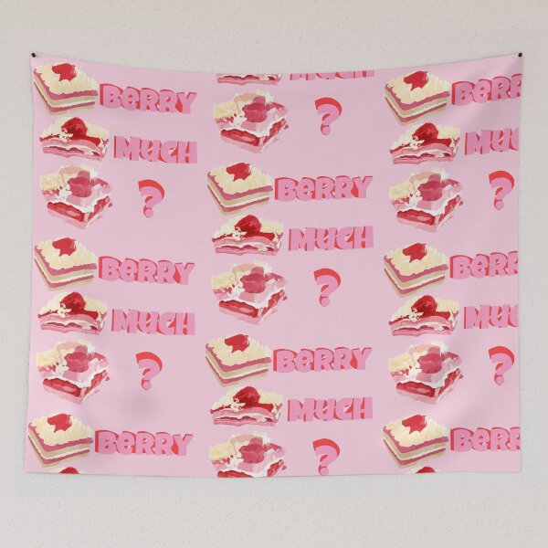 Item preview, Strawberry Cake Stages with Funny Quote designed and sold by Bambooartist.