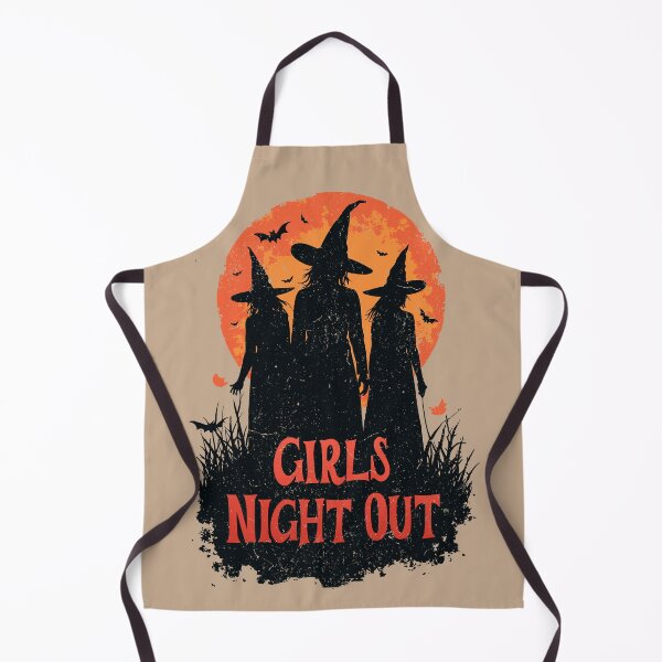 Item preview, Girls Night Out - Cute Funny Halloween Witches designed and sold by Urban-Alien.