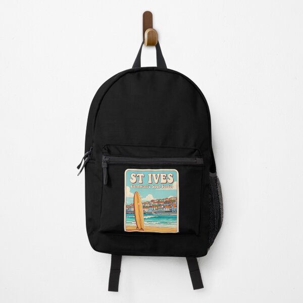 Item preview, St Ives Cornwall Retro Surf Poster | Soul Surfer Design designed and sold by Digital Dreams Arts.