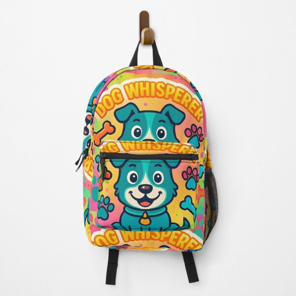 Item preview, Dog Whisperer Sticker – Cute Cartoon Puppy for Dog Lovers, Trainers & Pet Parents designed and sold by GiftLore Studio.