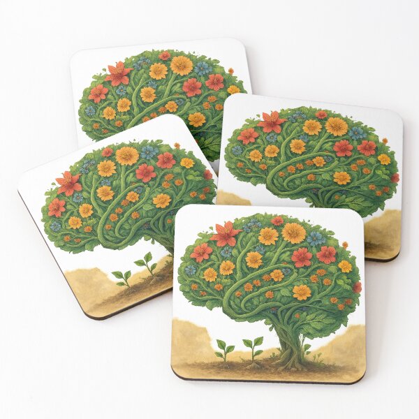 Item preview, Botanical Neuroplasticity - Nature-Based Neural Healing - Eco Psychology Gift  designed and sold by TONSNAP.