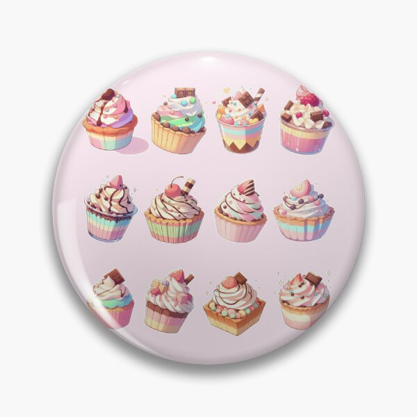 Item preview, Anime Cake – Colorful Kawaii Dessert | Cute Manga Style Food designed and sold by Sugar Wisdom .