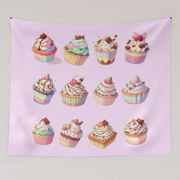 Item preview, Anime Cake – Colorful Kawaii Dessert | Cute Manga Style Food designed and sold by Sugar Wisdom .