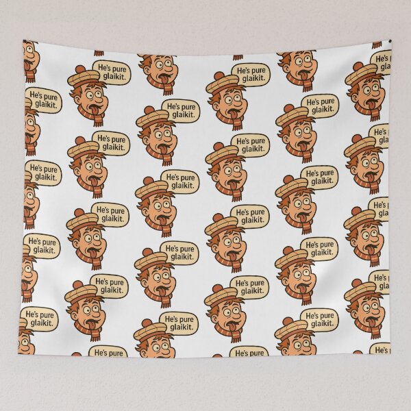 Item preview, Hes Pure Glaikit Scottish Saying Silly Person Scotland Humour designed and sold by EdgyEdgeArt.