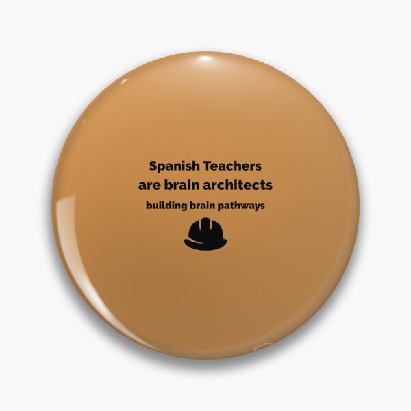Item preview, Spanish Teachers Are Brain Architects designed and sold by Novel Works Studio.