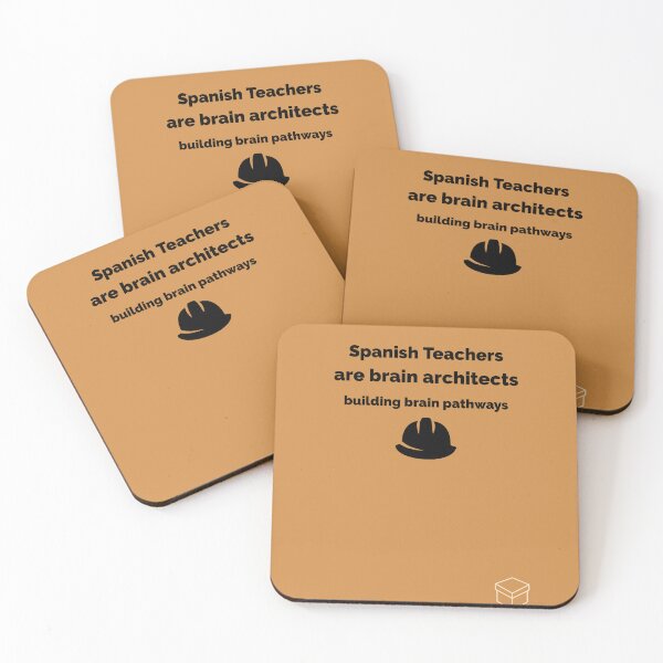 Item preview, Spanish Teachers Are Brain Architects designed and sold by Novel Works Studio.