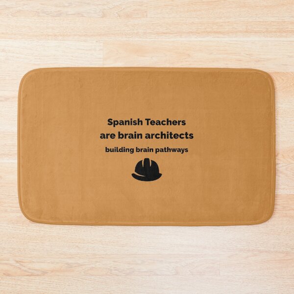 Item preview, Spanish Teachers Are Brain Architects designed and sold by Novel Works Studio.