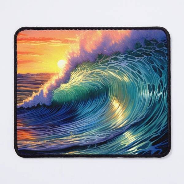 Item preview, Sea wave in the sunset, Sea wave in the sunset designed and sold by WishArtDesign.