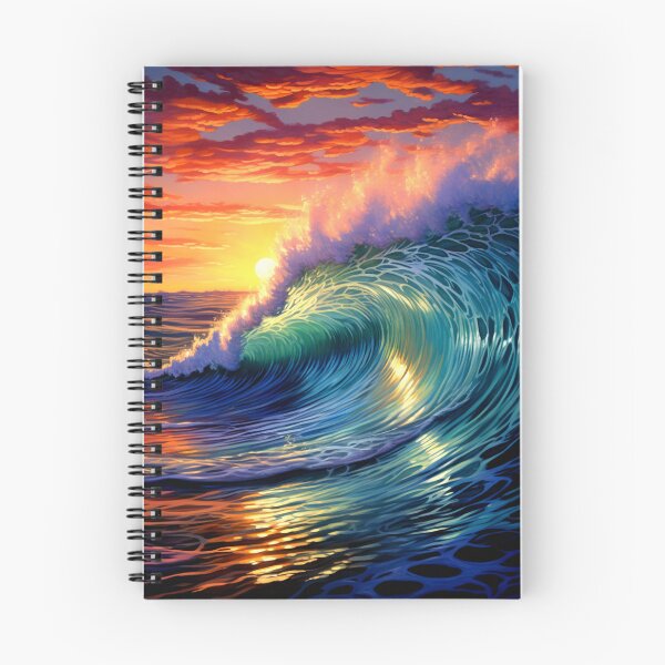 Item preview, Sea wave in the sunset, Sea wave in the sunset designed and sold by WishArtDesign.