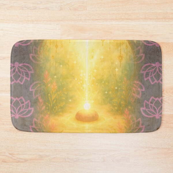 Item preview, Golden Lotus Light – Enchanted Forest Glow designed and sold by 	aluzia.design.