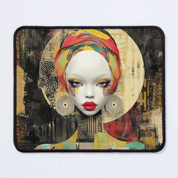 Item preview, Ethnic style female artwork designed and sold by olenapetol.