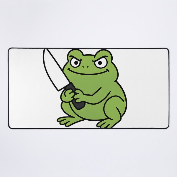 Item preview, Frog with a Knife Meme Funny desgin  designed and sold by StickyGuys.